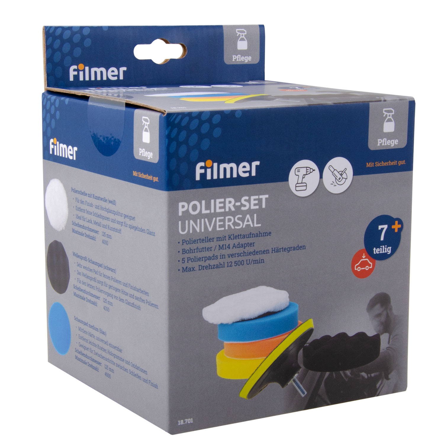 Polierset universal