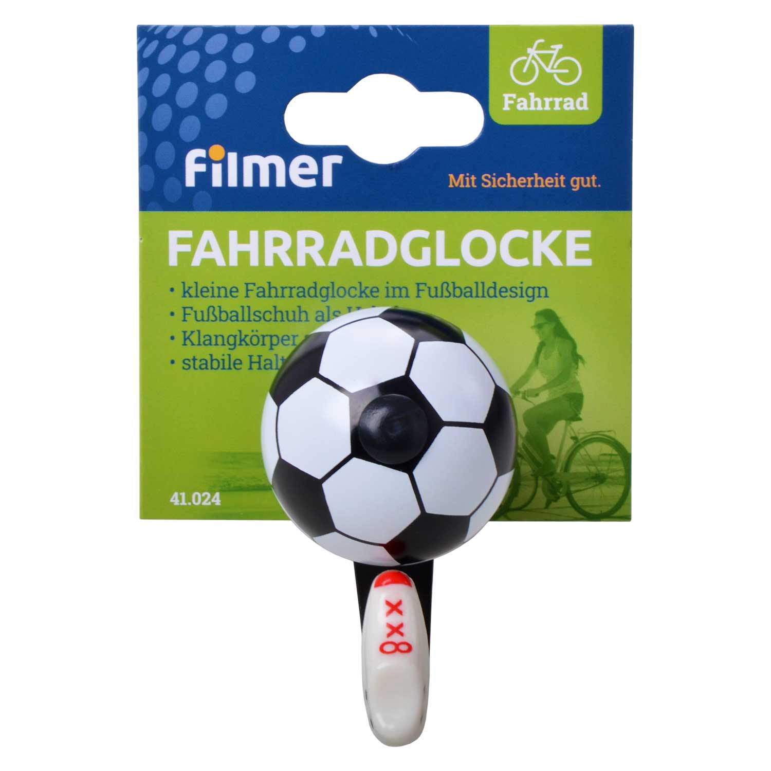 Fahrradglocke Fussball