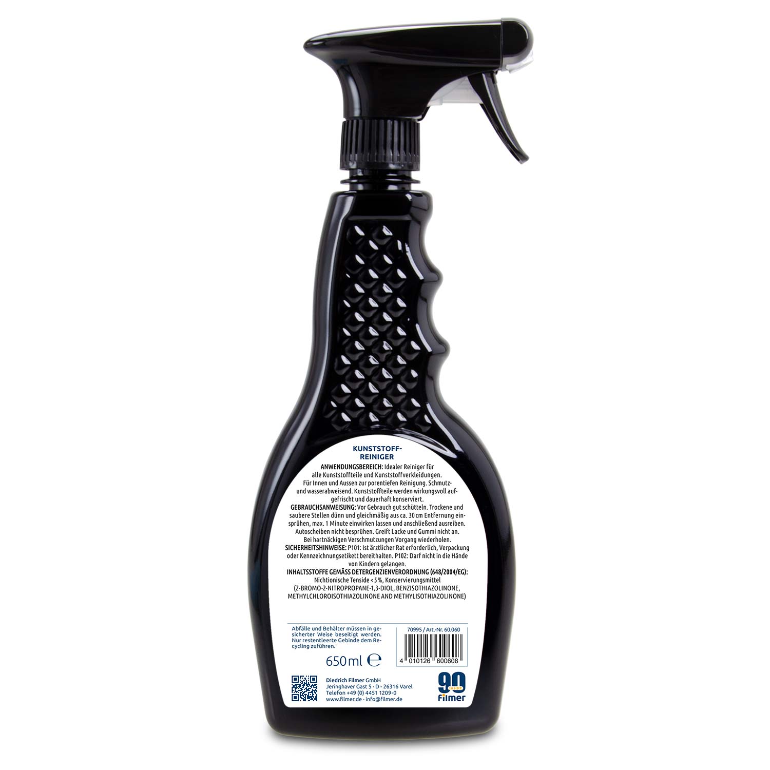 Kunststoffreiniger-Spray 650 ml in Pump-Sprühflasche