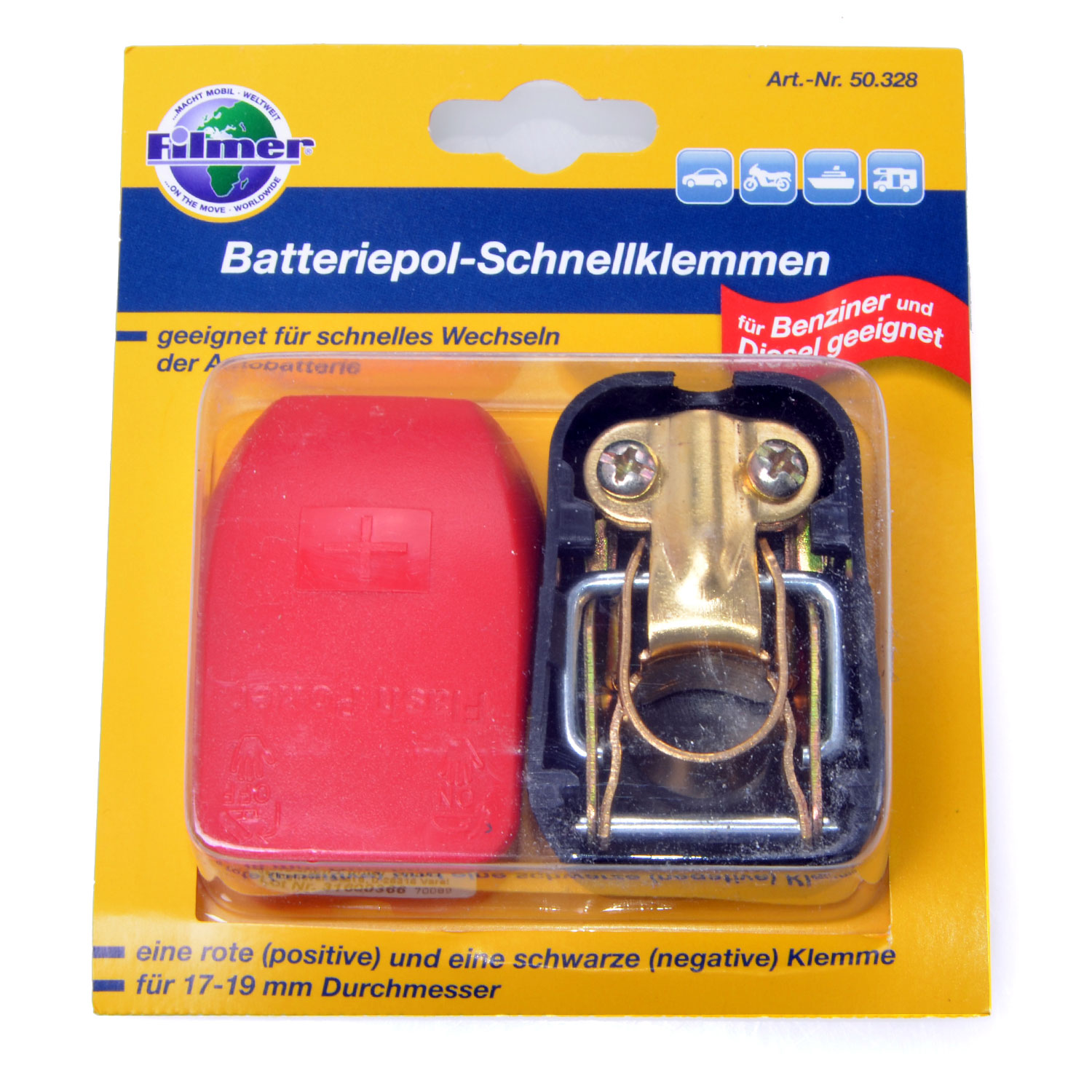 Batteriepol-Schnellklemmen