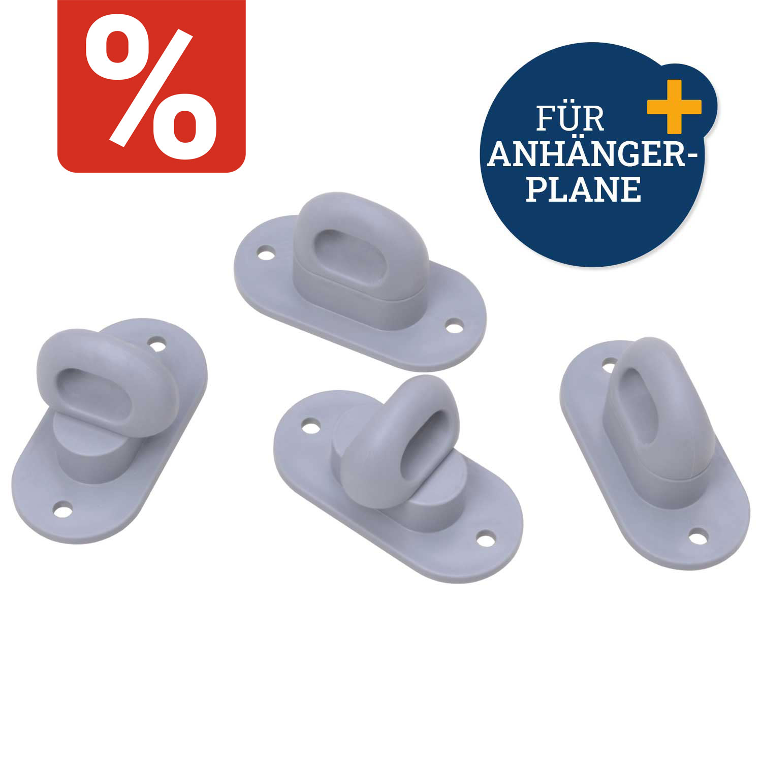 Drehverschluss 4er-Set        für Anhänger