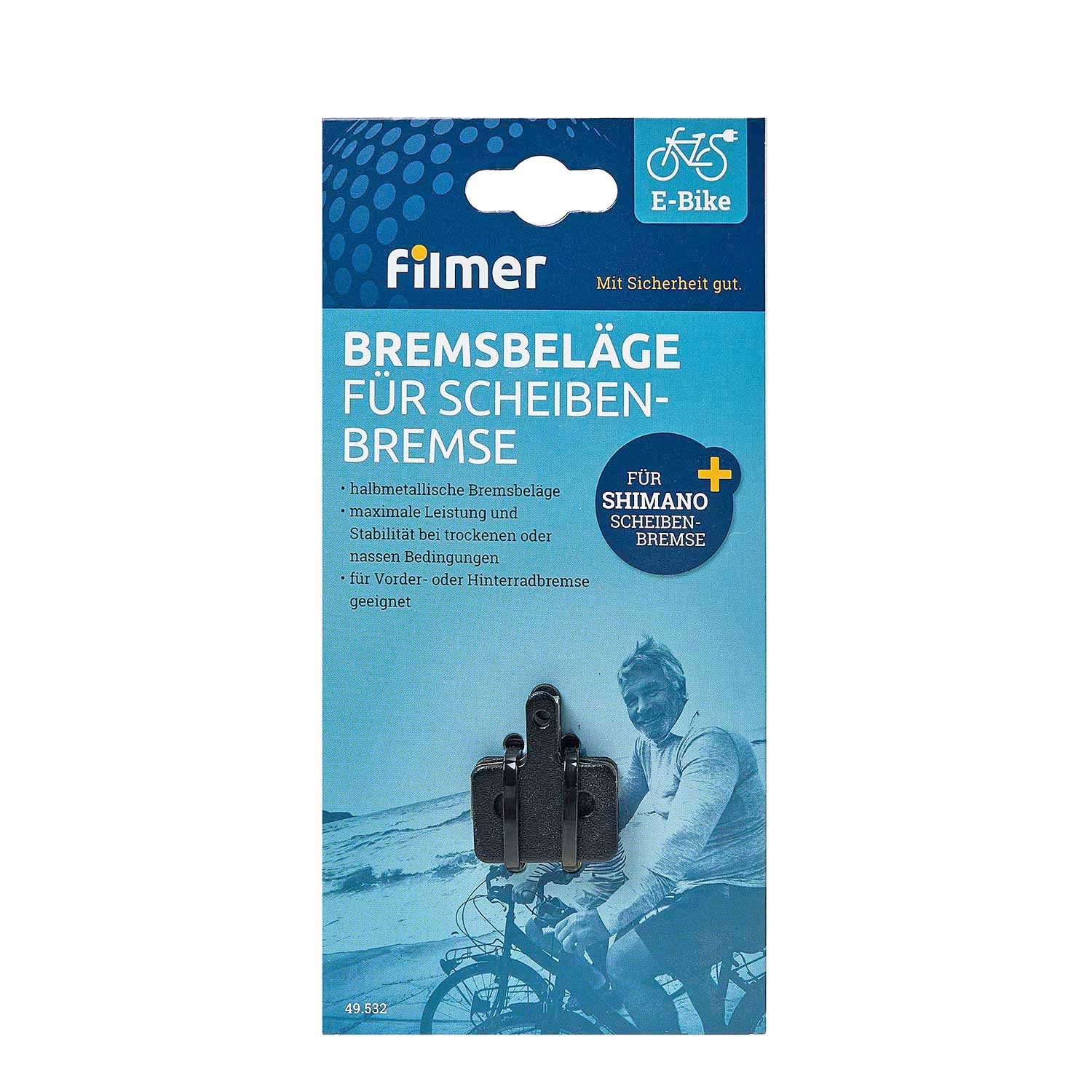 Bremsbeläge für Scheibenbremse