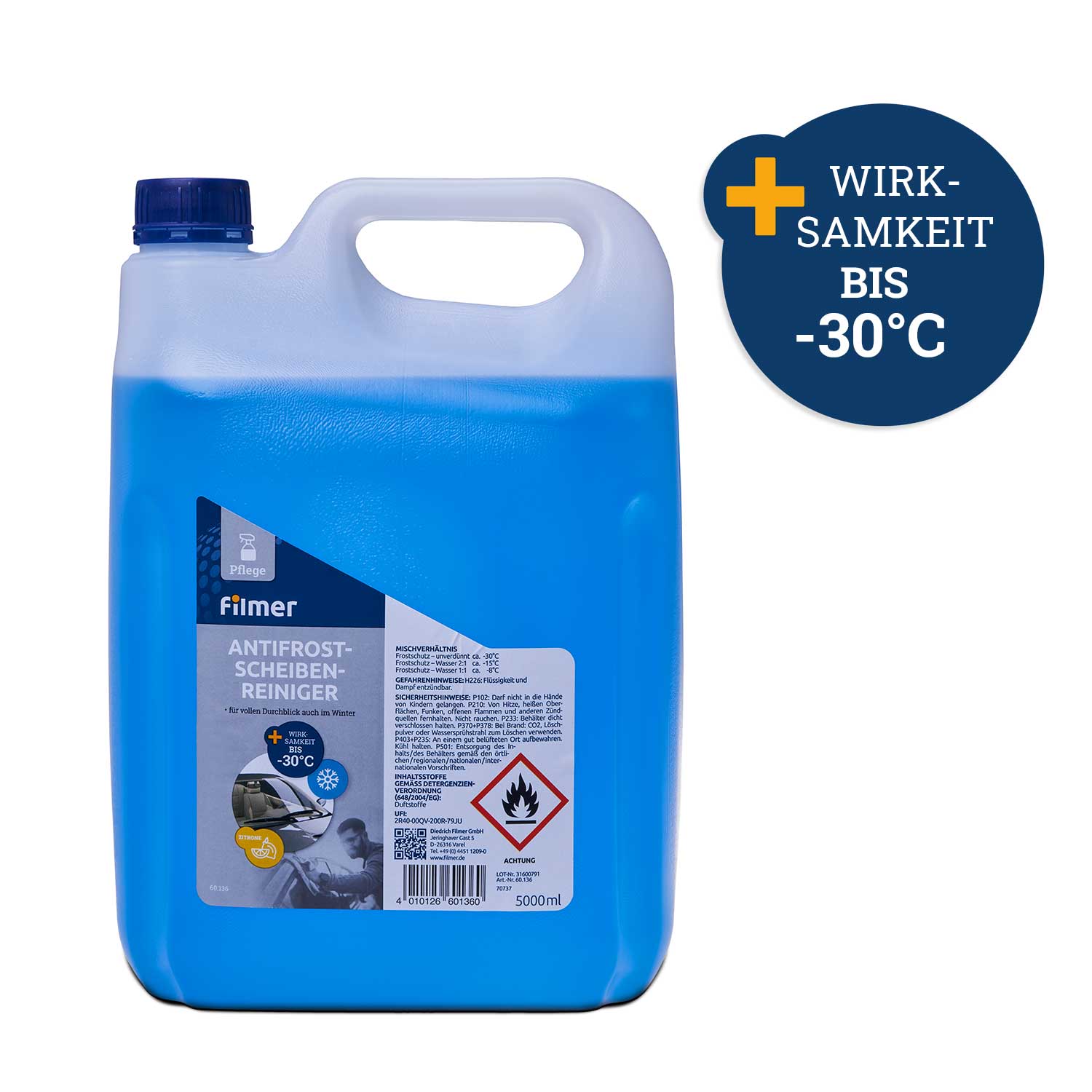 Antifrost-Scheibenreiniger -30°C 5 Liter Begr. Menge gem. Ka