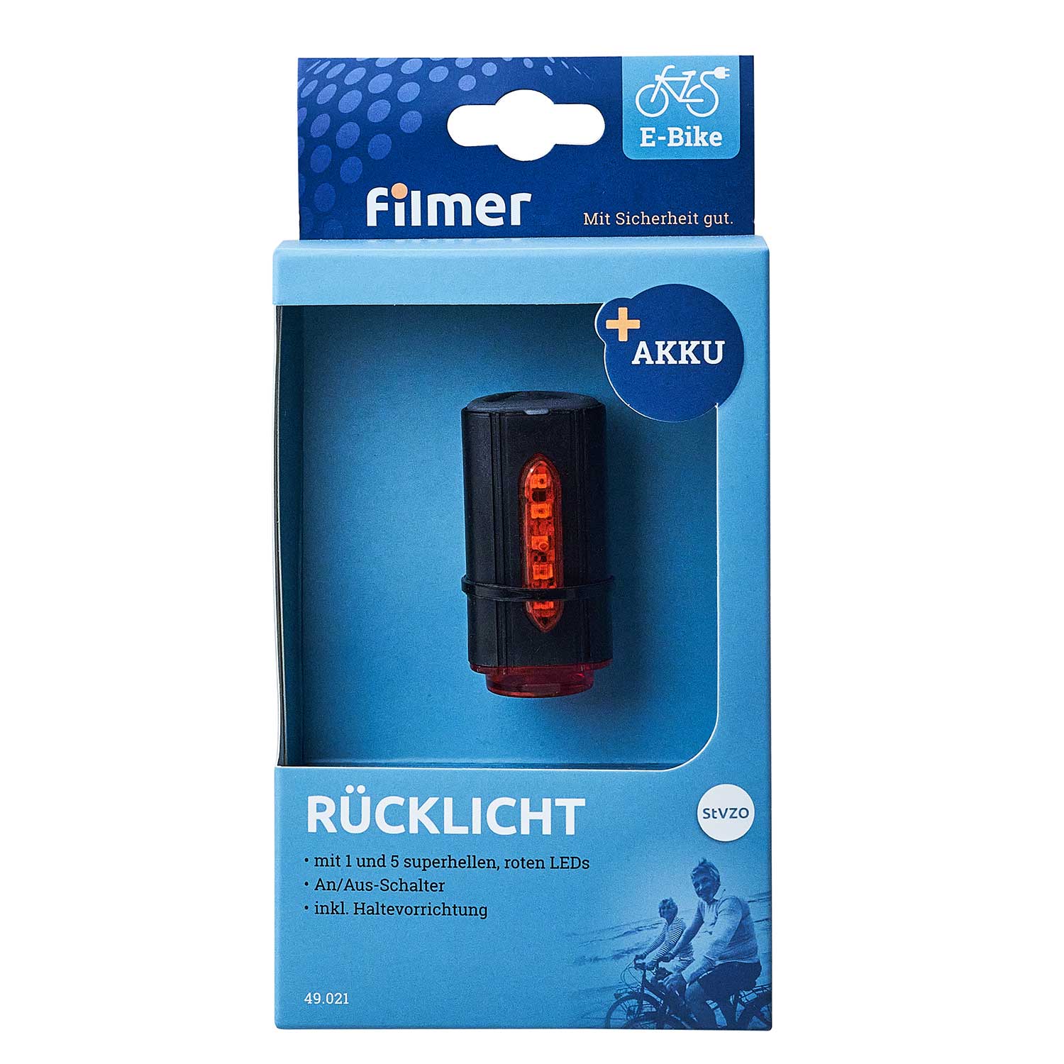 LED-Rücklicht Akku