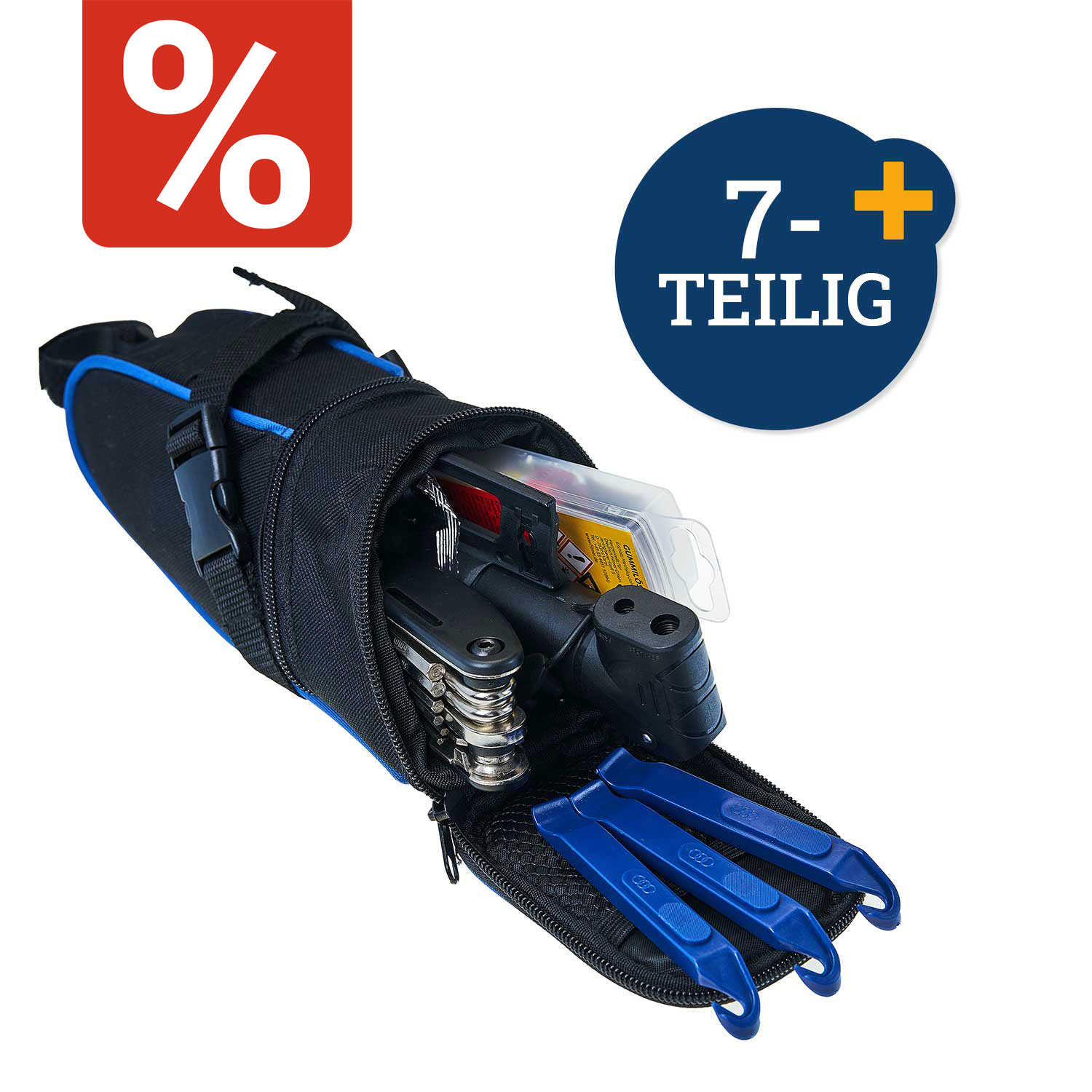 Fahrrad-Werkzeug-Set 7tlg.