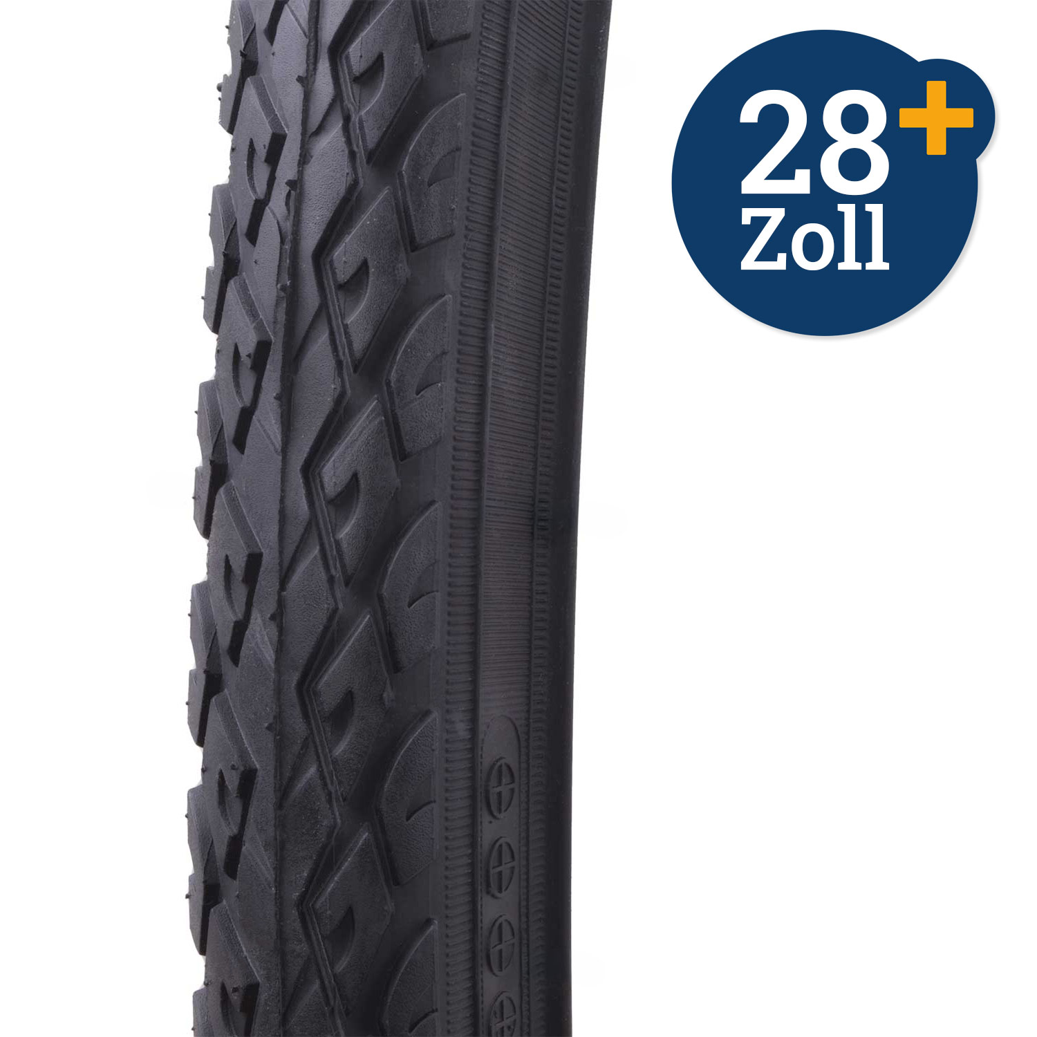 Fahrraddecke 28x1 5/8x1 3/8 Standard schwarz