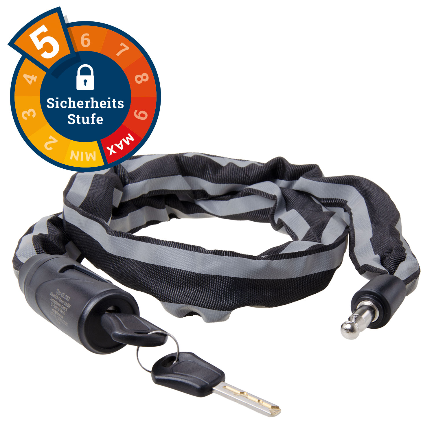 Kettenschloss 120/6           Reflektion