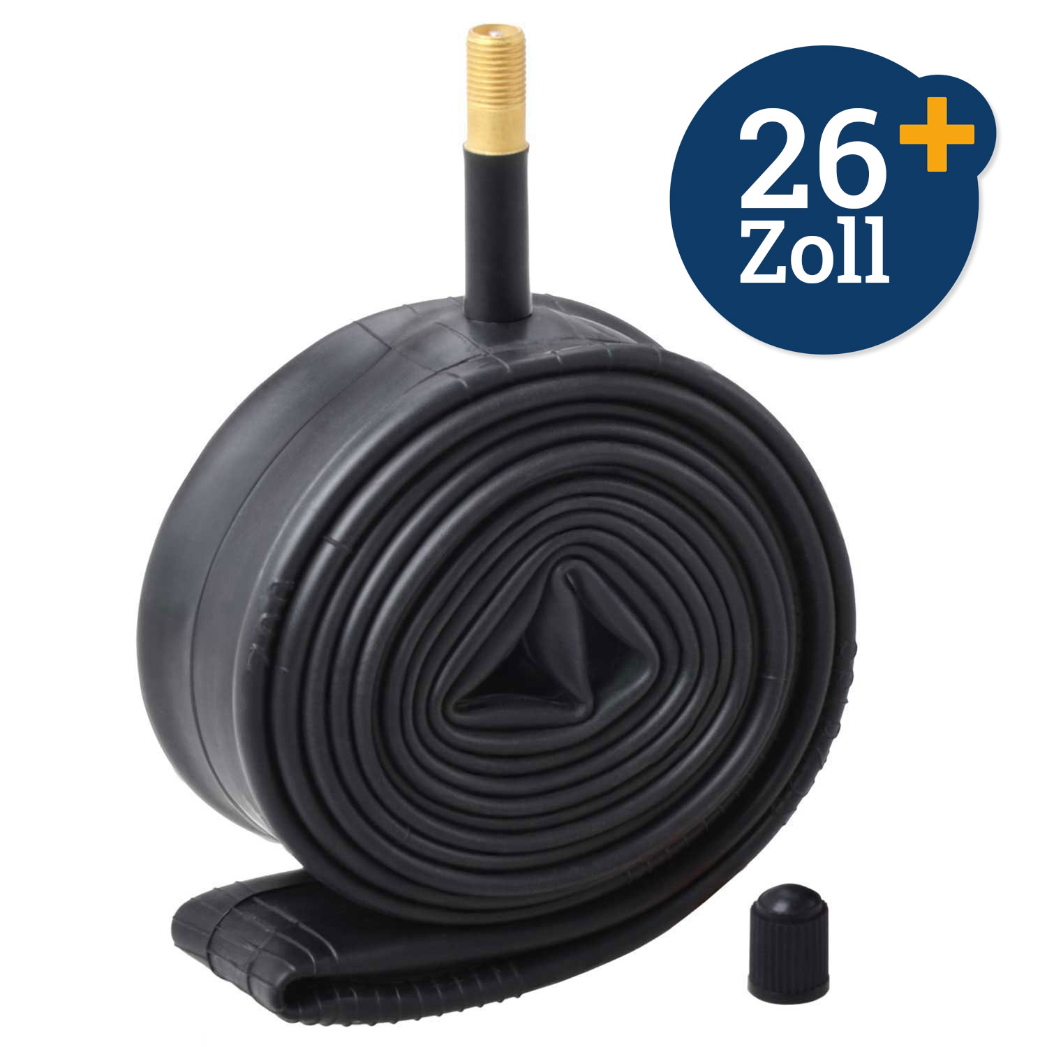 Premium Fahrradschlauch 26    Zoll Autoventil