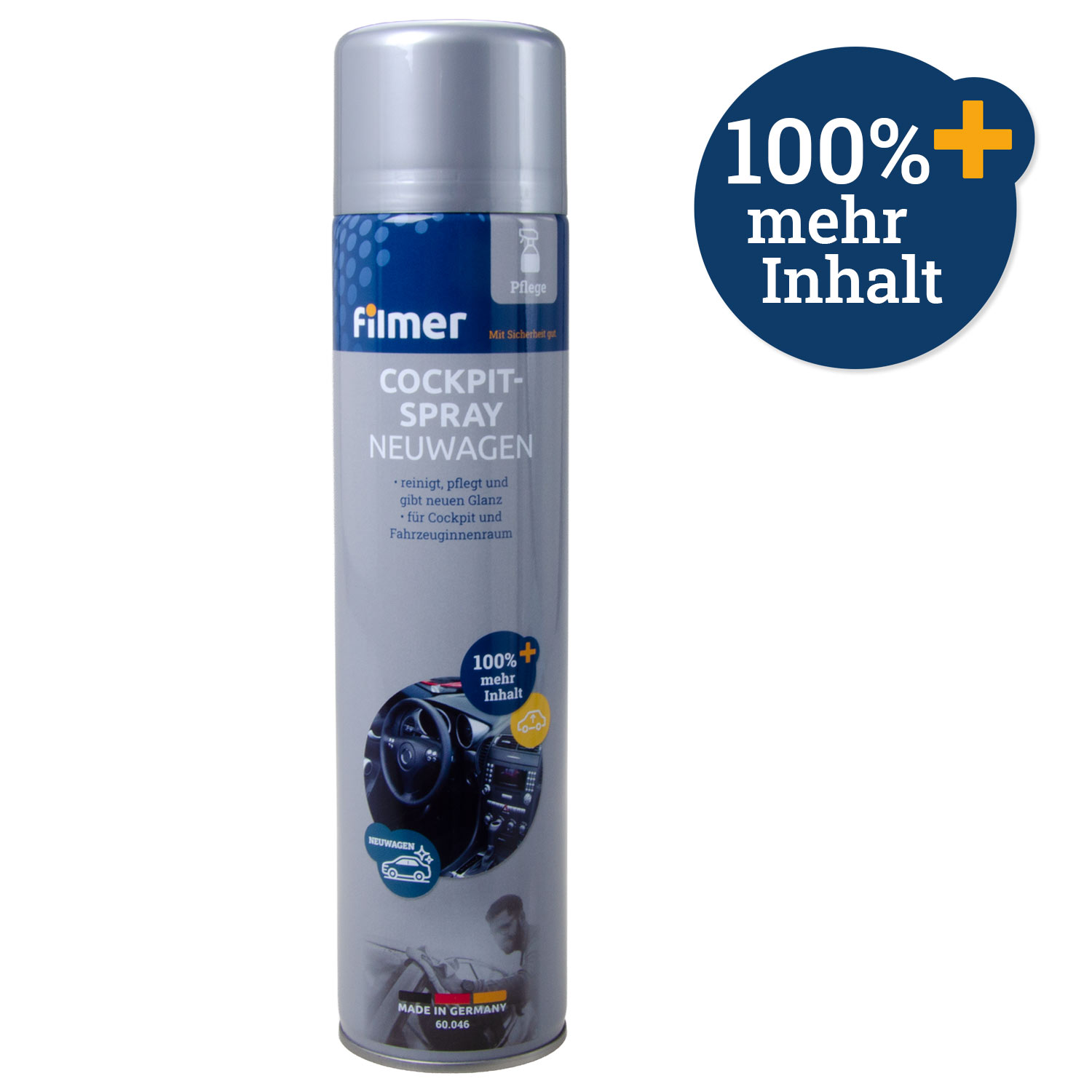 Cockpitspray Neuwagen 600 ml  Begr. Menge gem.Kap. 3.4