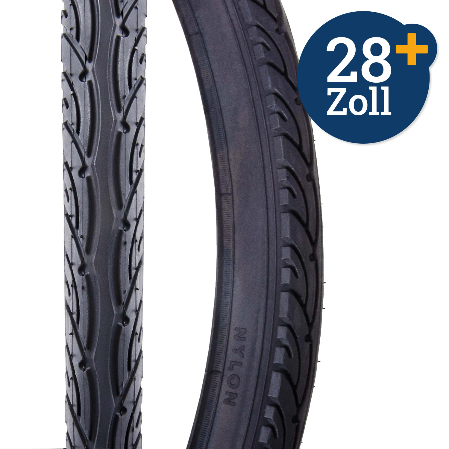 Fahrraddecke P 28x1,75 Standard schwarz